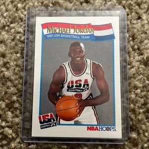 1991 NBA Hoops USA Basketball Team Michael Jordan NM